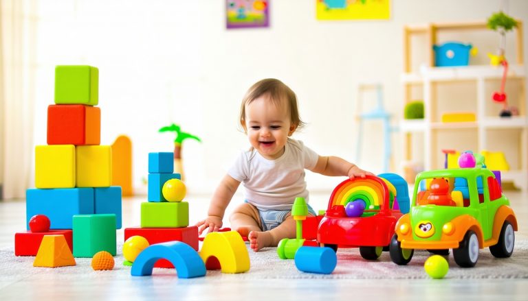 choosing toys to support physical milestones