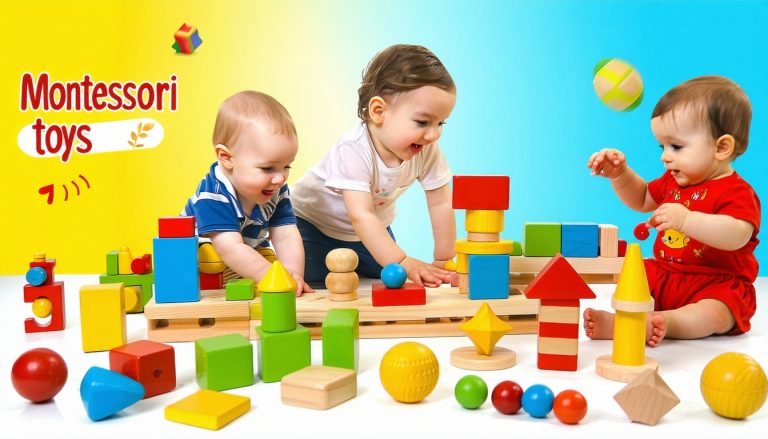 montessori toy selection for different age groups