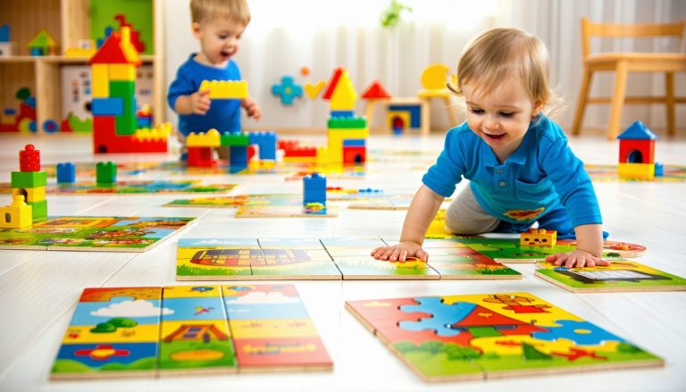 how puzzles support toddler brain development